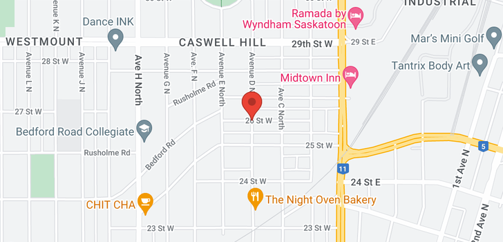 map of 441 W AVE N